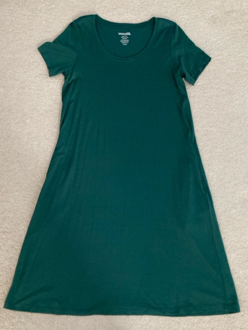 Wool& merino wool blend dress